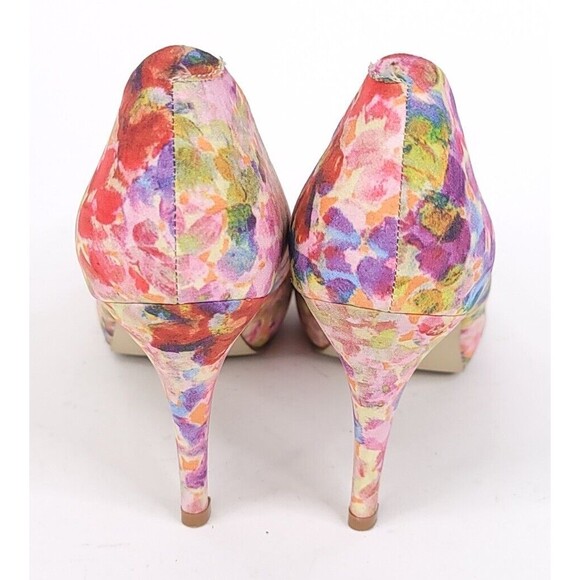 Madden Girl Getta Womens Size 9.5 Multicolor Stiletto Pump Heels Slip On Shoes - Picture 9 of 11
